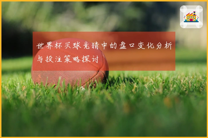 世界杯买球竞猜中的盘口变化分析与投注策略探讨